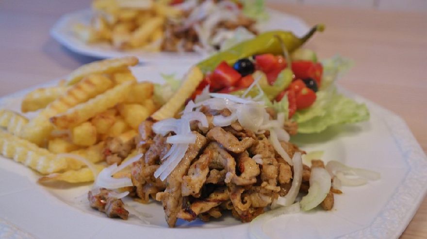 Delicious Gyros from the best greek restaurants in Münster.